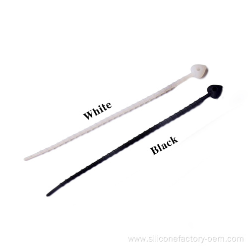 Food Grade Silicone Cable Ties Plastic Cable Ties